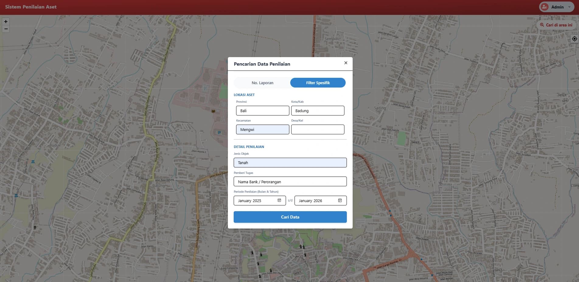 Sistem Pencarian Lokasi